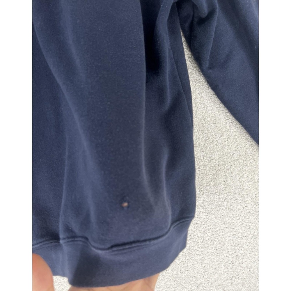 Bayside Hoodie Mens L IATSE Local 728 Studio Lighting Navy Full Zip USA Workwear - Picture 13 of 16